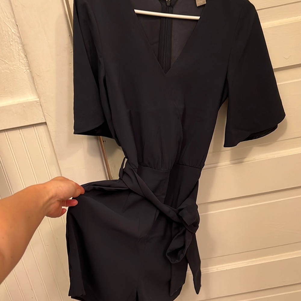 H&M Navy romper 2/S